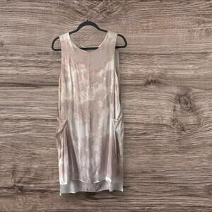Anthropologie Tina + Jo tie dye casual dress with pockets, small